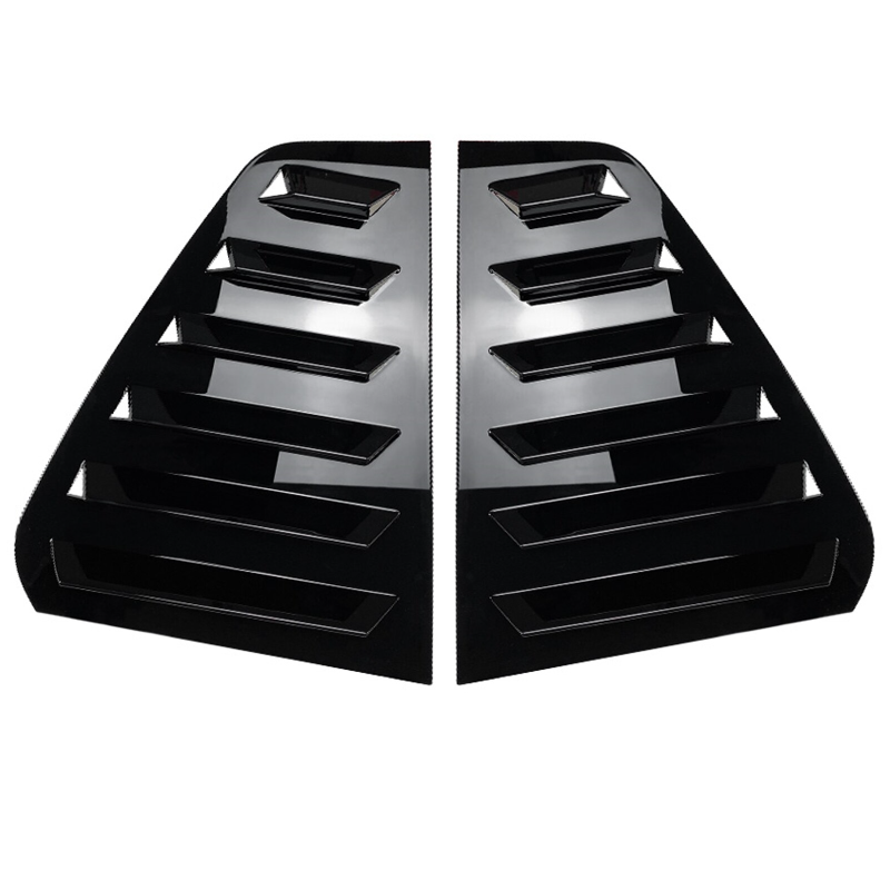 Sportliche Tuning-Gitter für die hinteren Seitenfenster für den VW Golf 6 2009-2014.
