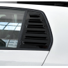 Sportliche Tuning-Gitter für die hinteren Seitenfenster für den VW Golf 6 2009-2014.