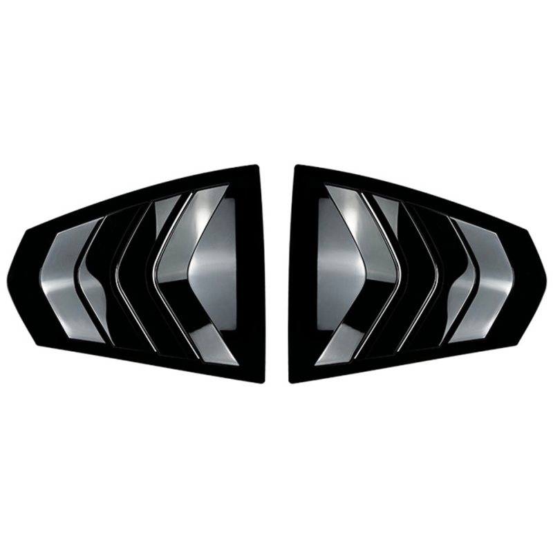 Sportliche Tuning-Gitter für die hinteren Seitenscheiben von BMW 3 G20 2019-2023.