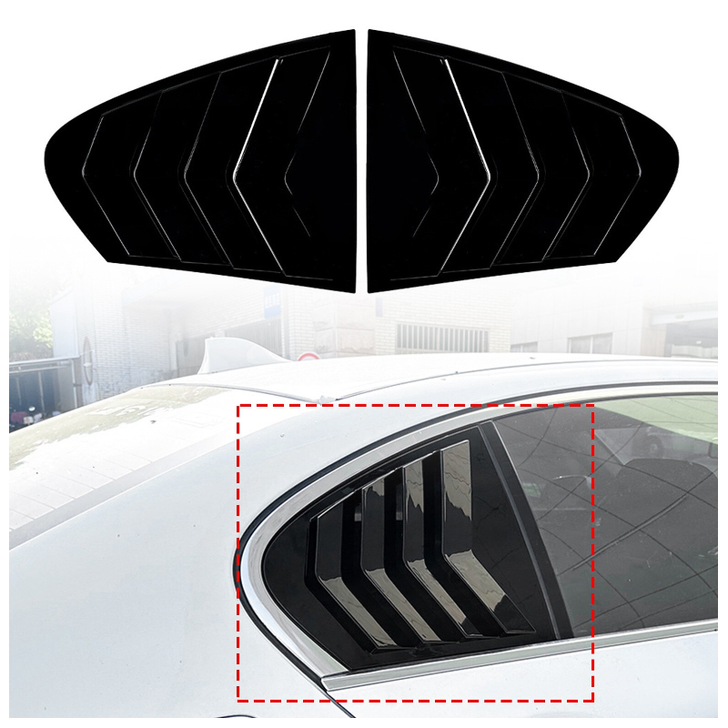Sportliche Gitter für die hinteren Seitenscheiben für den BMW 5 F10 2011-2017 tunen.