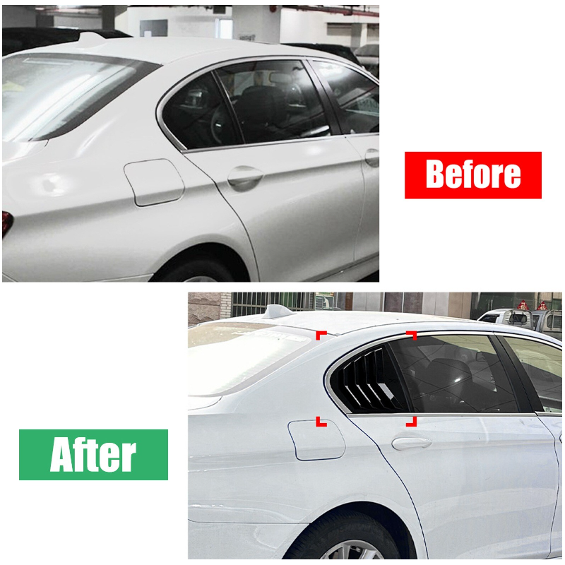 Sportliche Gitter für die hinteren Seitenscheiben für den BMW 5 F10 2011-2017 tunen.