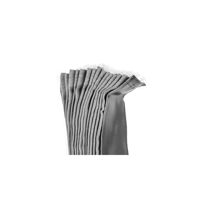 LKW / Sattelzug Frontscheiben-Vorhang-Set, graue Farbe