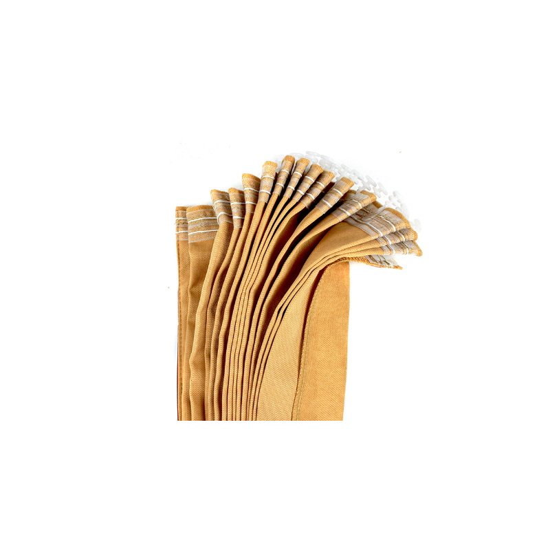 LKW-Vorhang-Set, beige Farbe, 4-teilig.