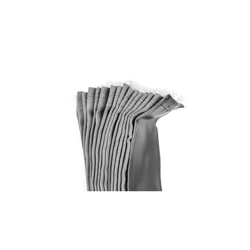 LKW-Vorhang-Set, Grau, 4-teilig