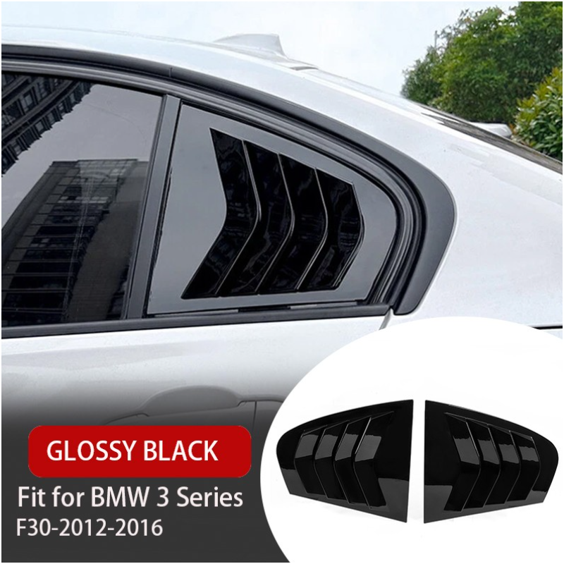 Sportliche Gitter für die hinteren Seitenscheiben für BMW-3 F30 2012-2019-Tuning