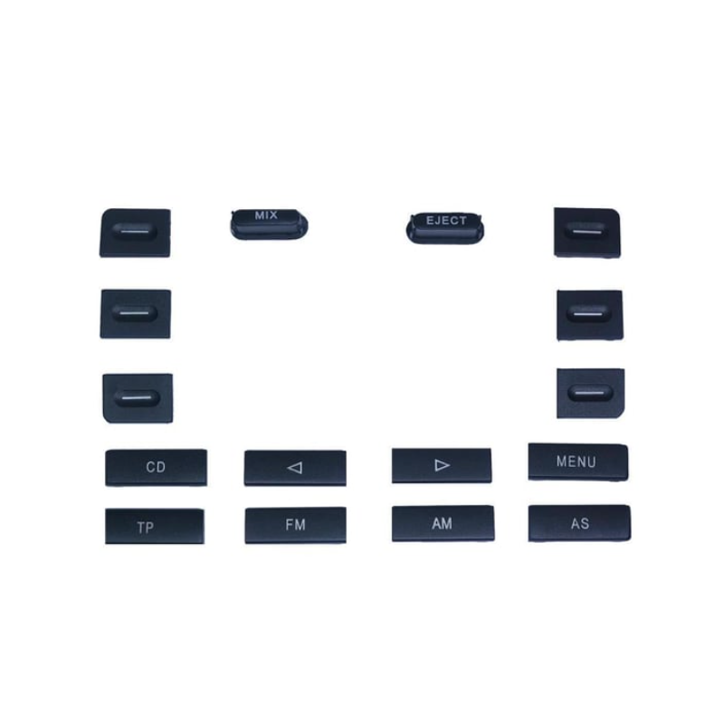 Satz von Tasten für das Radio-Panel für VW Golf 5, Touran, Caddy, Passat, Jetta 1K0035186