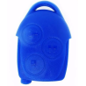 Schlüsselanhängerhülle für Ford Transit, blau, 3 Tasten.