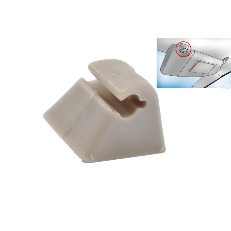 Sonnenblendenhalterclip für Opel.