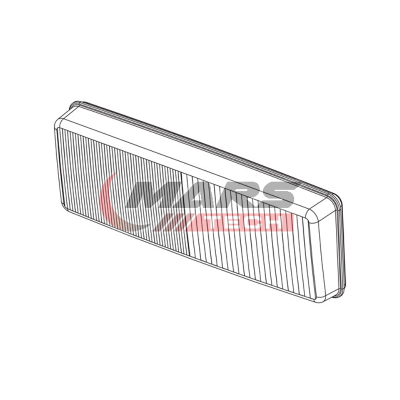 Glas, passend für DAF XF, CF, LF Halogenscheinwerfer.
