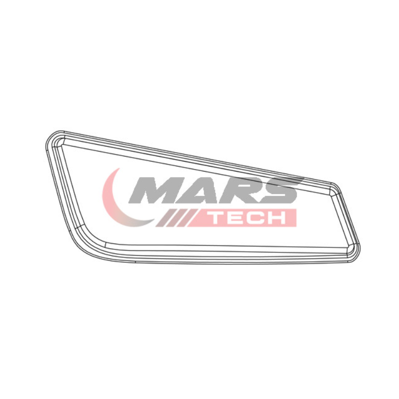 Glas für den linken Halogenscheinwerfer Volvo FH 2008.