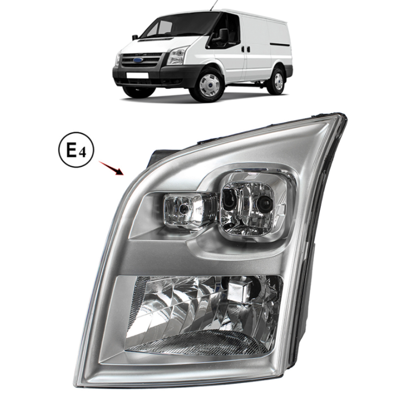 Scheinwerfer, rechts, mit manueller Einstellung für Ford Transit V347 2006-2014