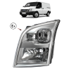 Scheinwerfer, rechts, mit manueller Einstellung für Ford Transit V347 2006-2014