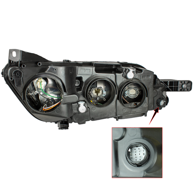 Scheinwerfer links mit Motor für Peugeot Boxer, Fiat Ducato, Citroen Jumper 2014+