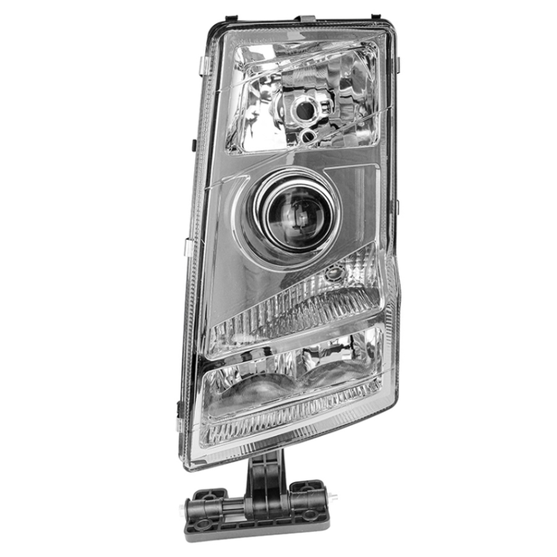 Scheinwerfer, rechts, mit rundem Steckplatz für Volvo FH II, FM II 2003-2008.