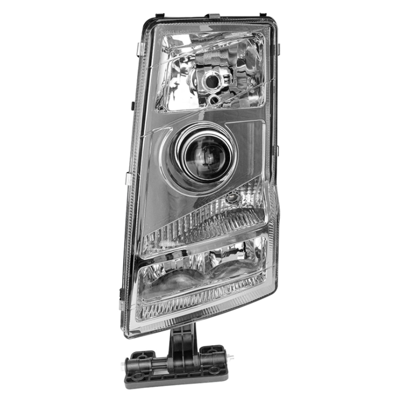 Scheinwerfer, rechts, mit quadratischem Stecker für Volvo FH II, FM II 2003-2008.