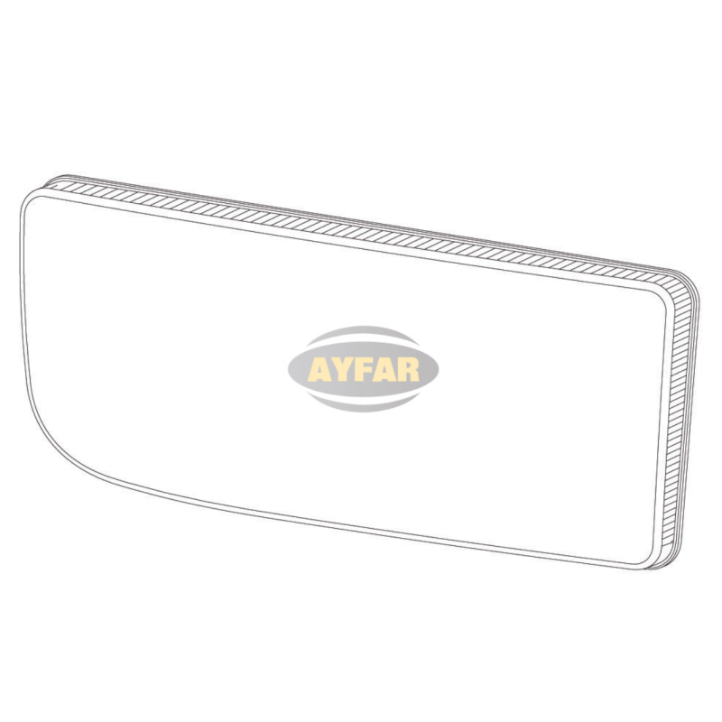 Scheinwerferglas, links für Mercedes Axor MP II 1996-2004