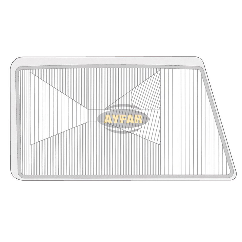 Scheinwerferglas, rechte Seite für Mercedes Sprinter 1995-2000