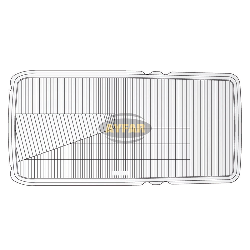 Scheinwerferglas für Mercedes 2517 L