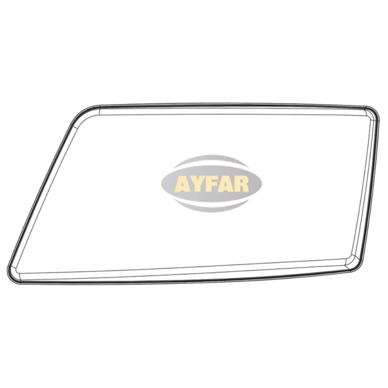 Scheinwerferglas, rechte Seite für MAN TGX 2009.