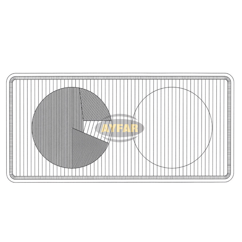 Scheinwerferglas, rechte Seite für MAN F2000 1994