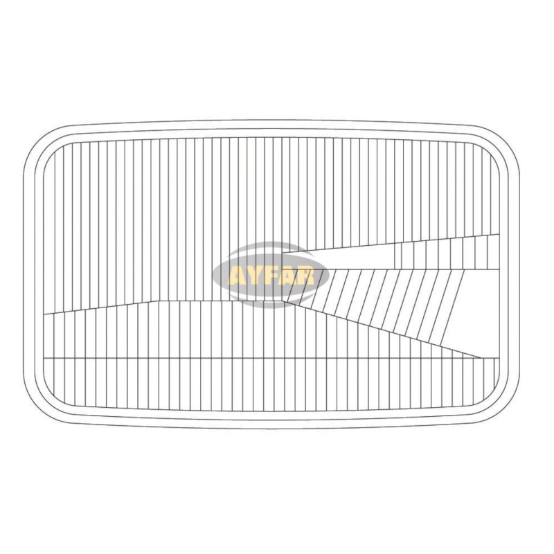 Scheinwerferglas, universal für MAN, Iveco