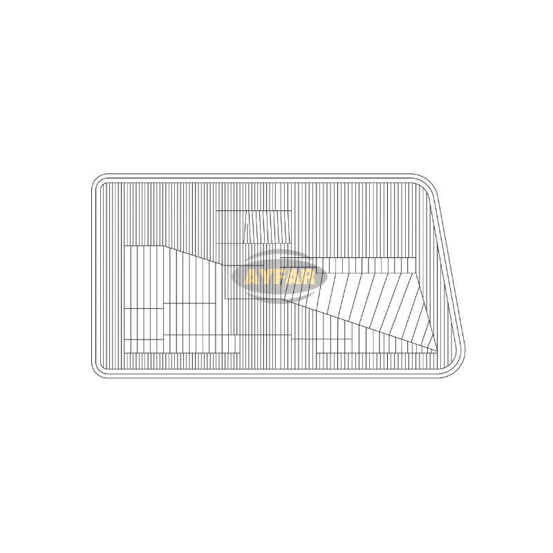 Scheinwerferglas, rechte Seite für Iveco Daily 1989-2002