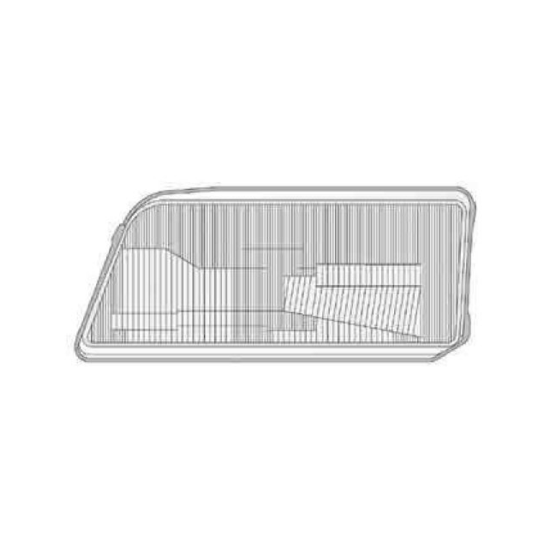 Scheinwerferglas, linke Seite, für Boxer, Jumper, Ducato 1994-2001.