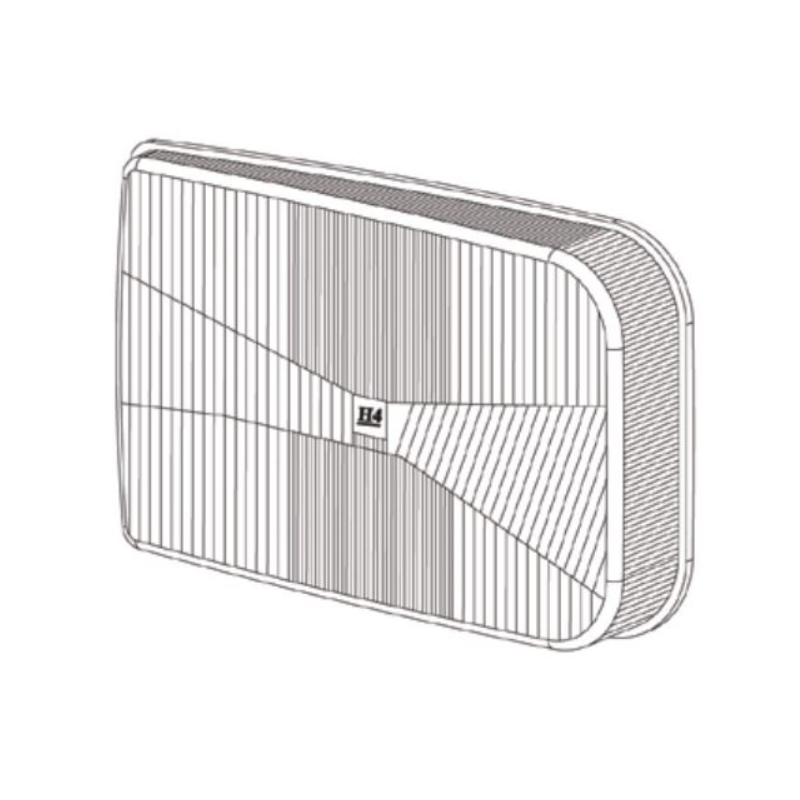 Scheinwerferglas, rechte Seite DAF F95 1887-1995
