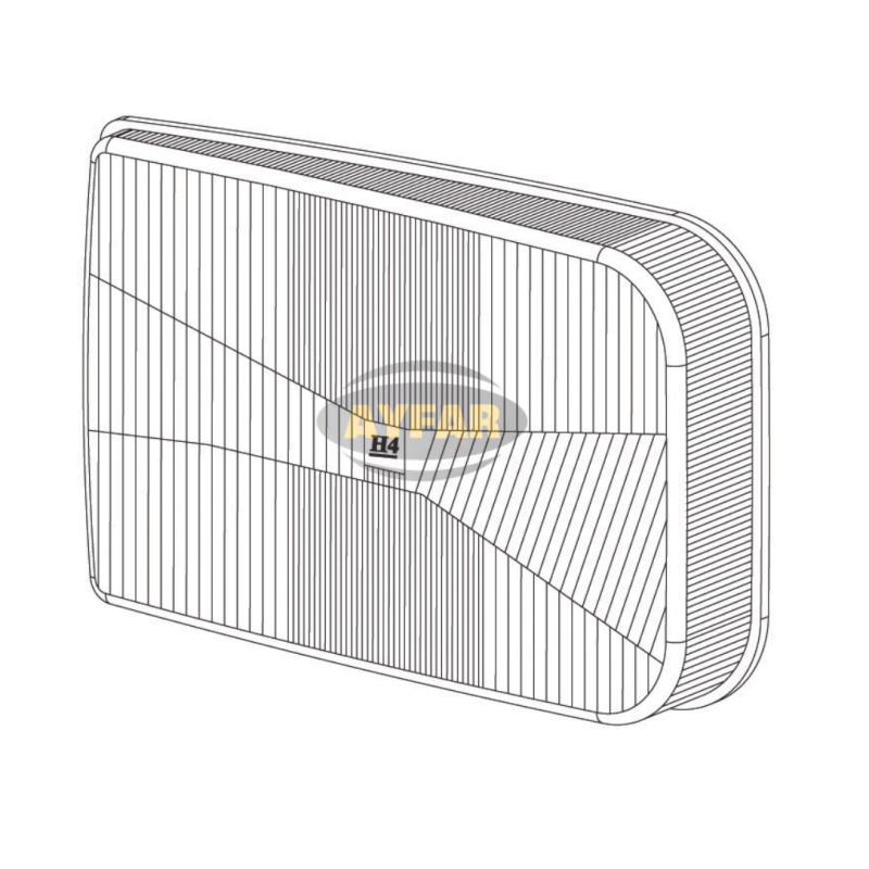 Scheinwerferglas, linke Seite DAF F95 1887-1995