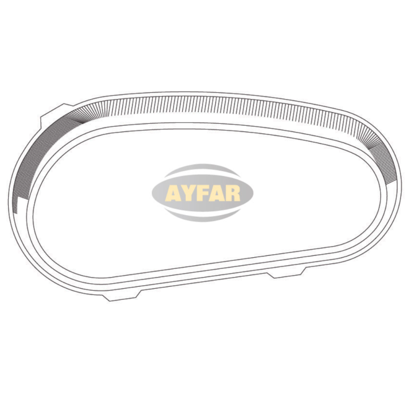 Scheinwerferglas, linke Seite VW Golf 4 1997-2003