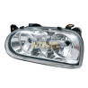 Scheinwerferglas, rechte Seite, glatt für VW Golf 3 1992-1998.