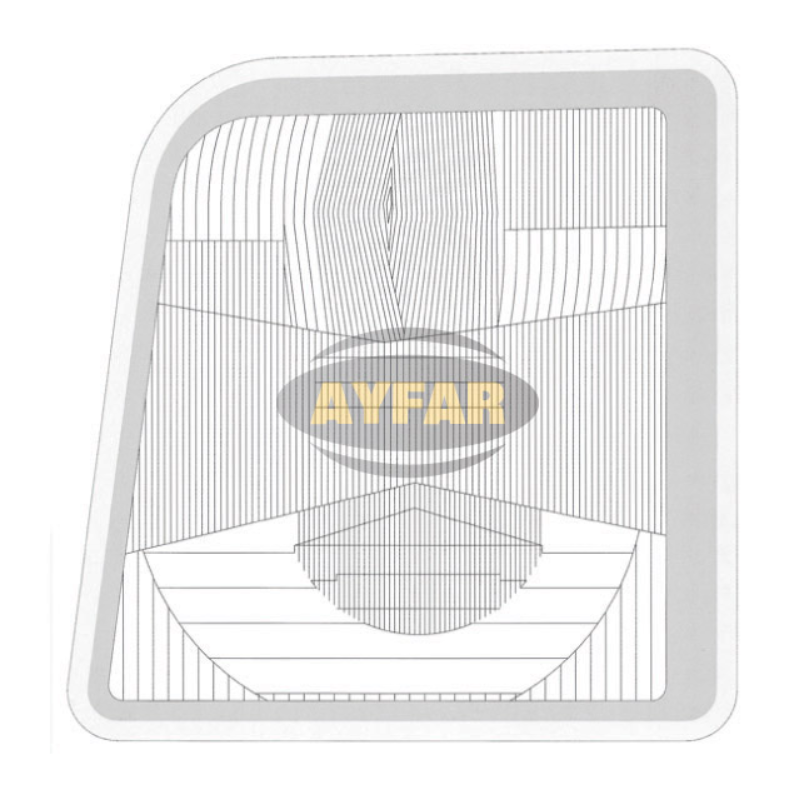 Scheinwerferglas, rechte Seite für VW Volt LT35 1998-2005