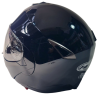 Motorradhelm Schwarz, glänzend XL No067