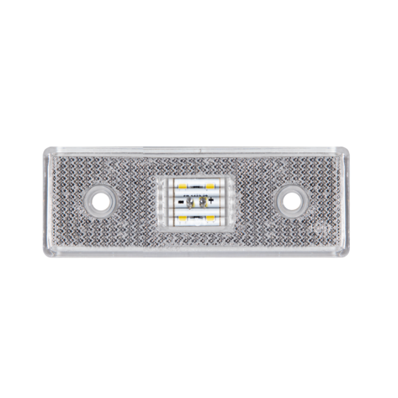 Dimensionen, weiß 4 LED 12-24V 109mm