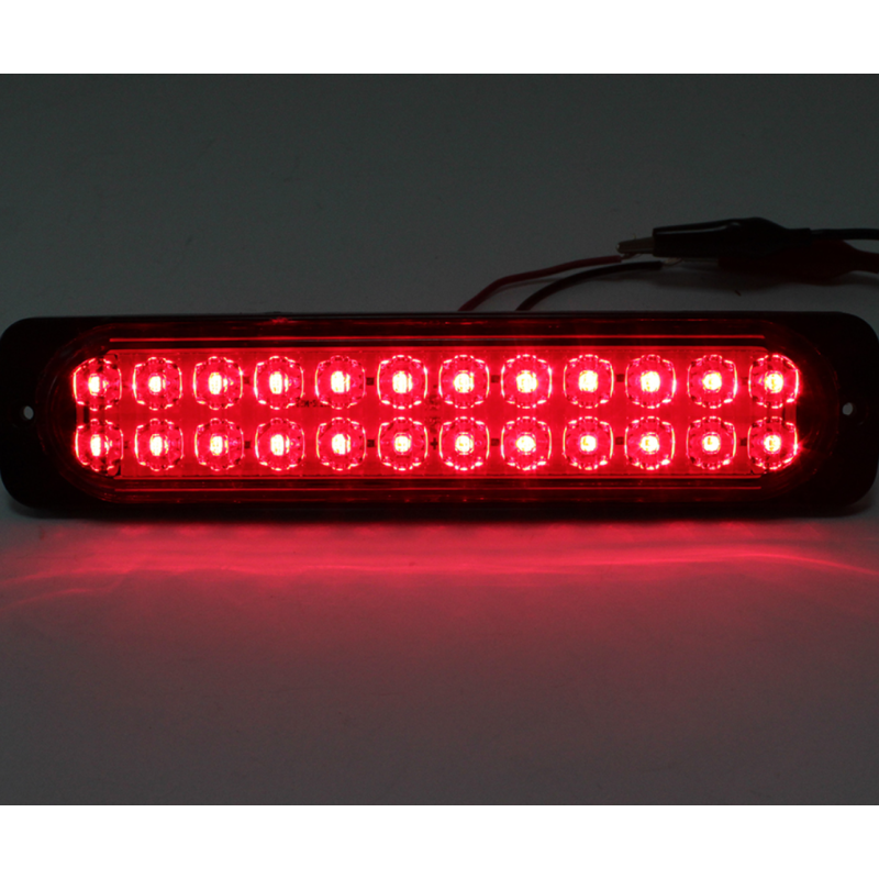 Abmessungen, rot 24 LED 12-24V