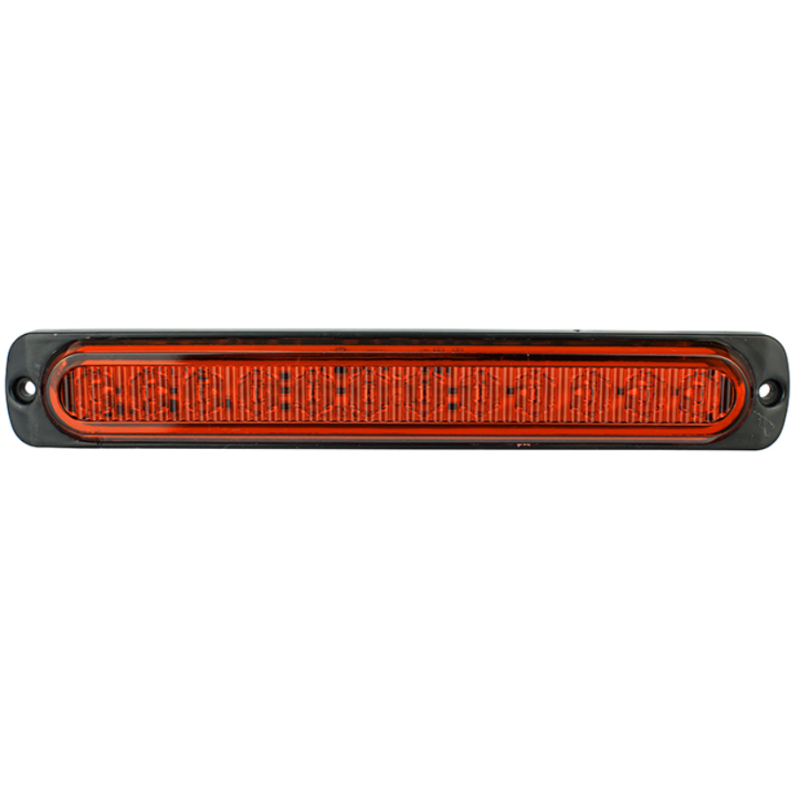 Dimension, gelbe 12 LED 12-24V 114mm