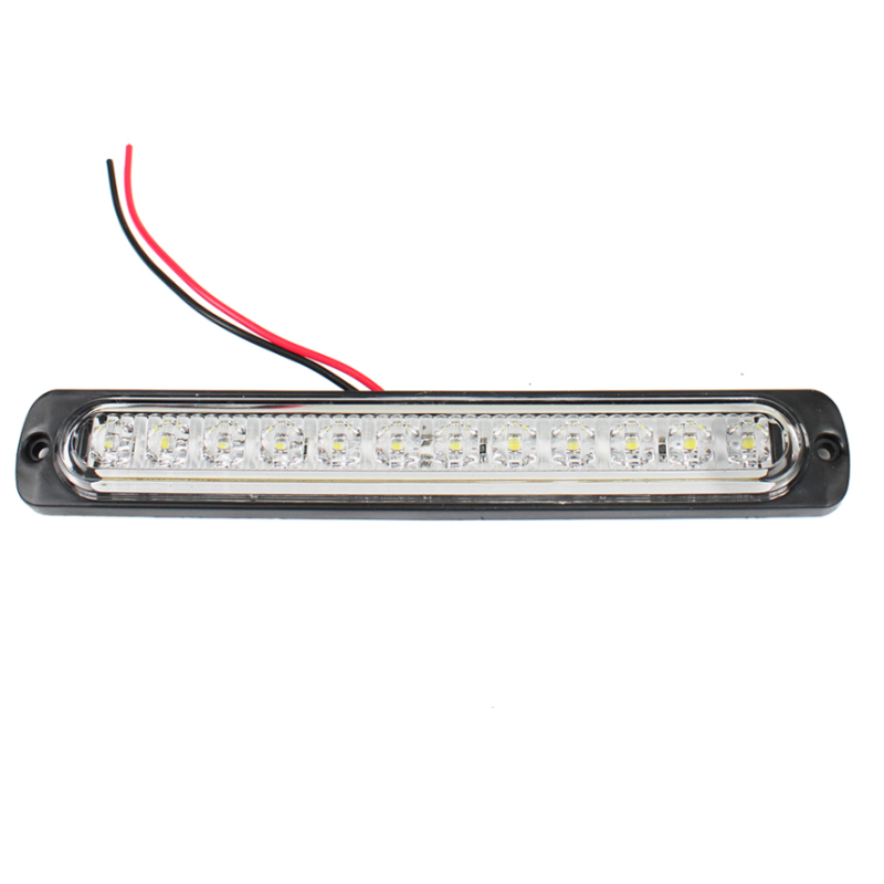 Größe, weiß 12 LED 12-24V 114mm