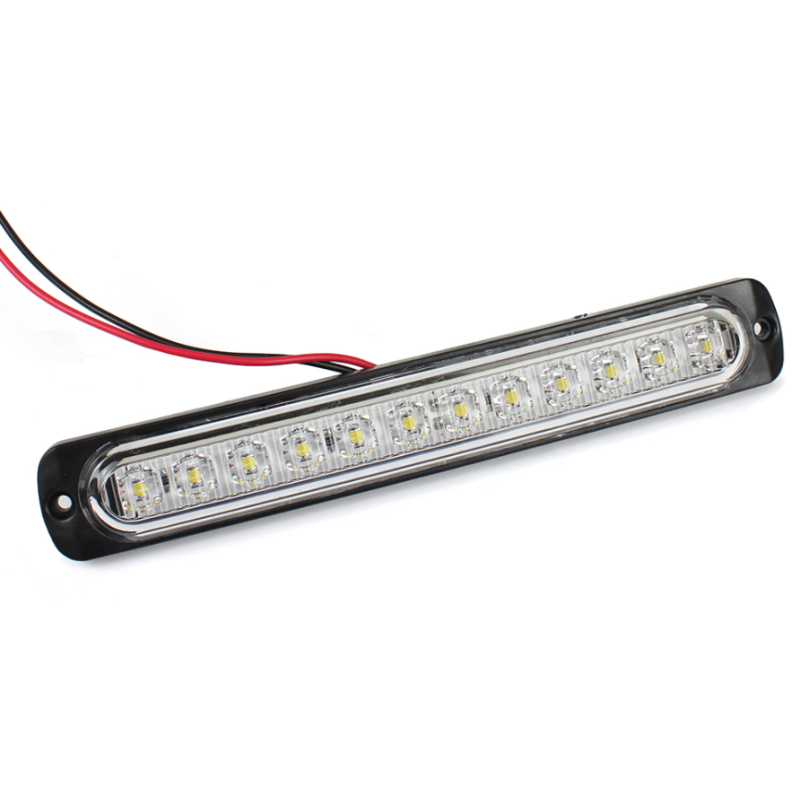 Größe, weiß 12 LED 12-24V 114mm