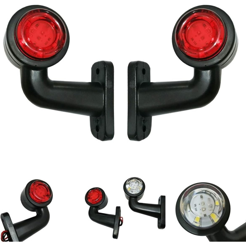 Seitenmarkierungsleuchte 12 LED FR0106 8 cm 12-24V