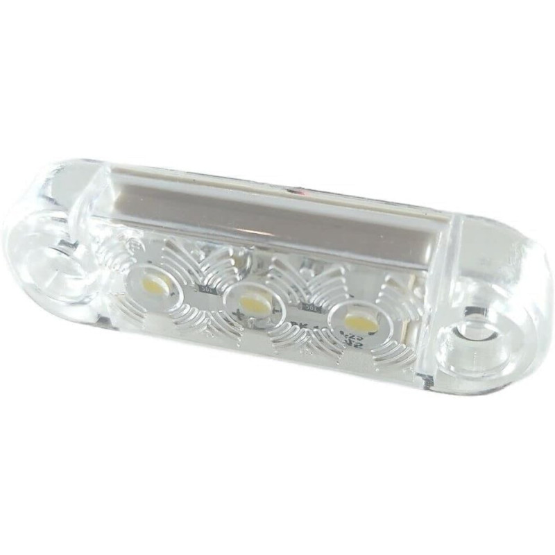 FR0171 3 LED Weiß 12-24V 63mm Abmessungen
