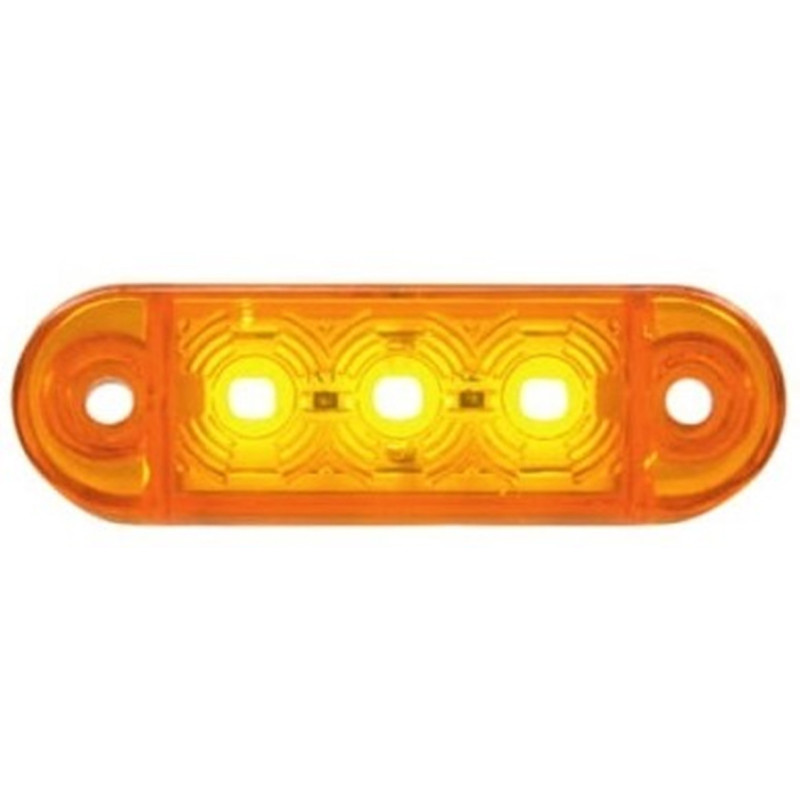 LED-Begrenzungsleuchte FR0171 3 LED Gelb 12-24V 63mm