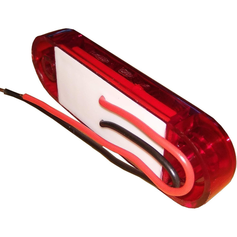 FR0171 3 LED rot 12-24V 63mm Abmessungen