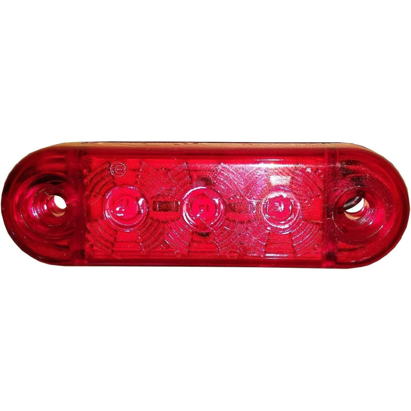 FR0171 3 LED rot 12-24V 63mm Abmessungen