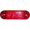 FR0171 3 LED rot 12-24V 63mm Abmessungen