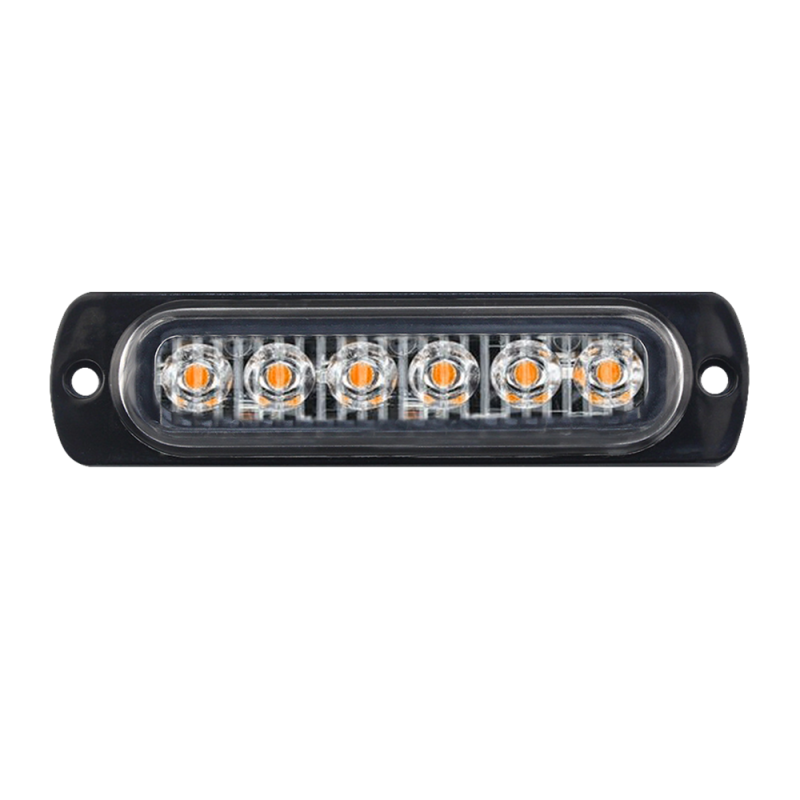 Seitenmarkierungsleuchte Weiß 6 LED FR0172B 12-24V 92mm