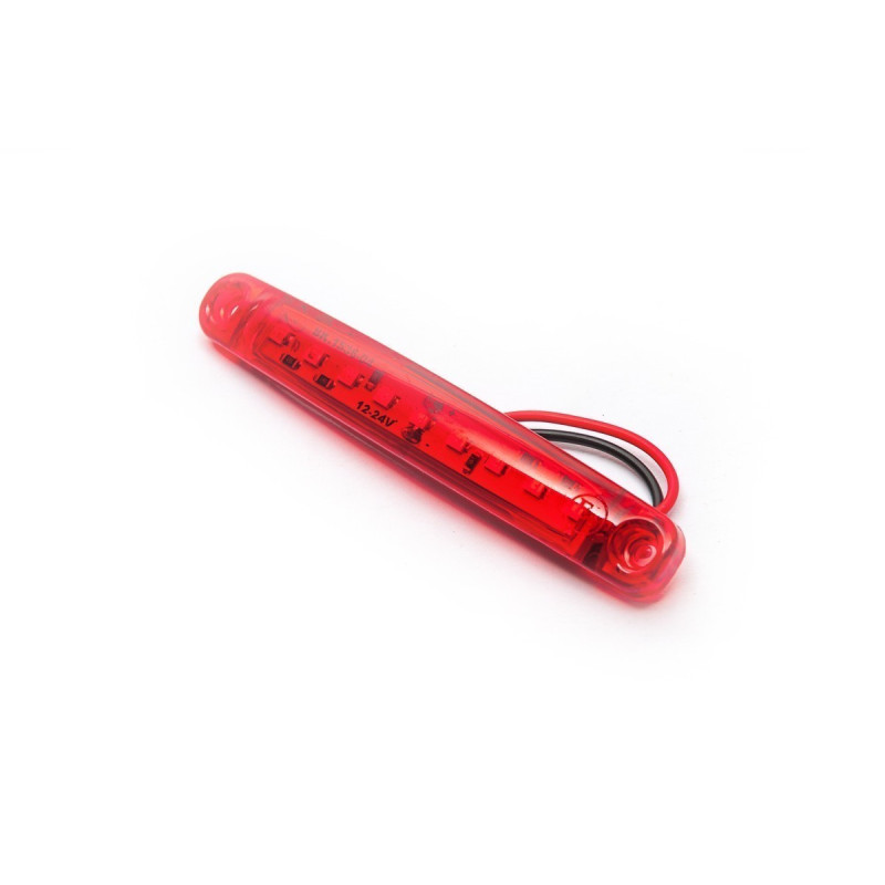 Abmessungen: rot 9 LED FR0176K 12-24V 98mm