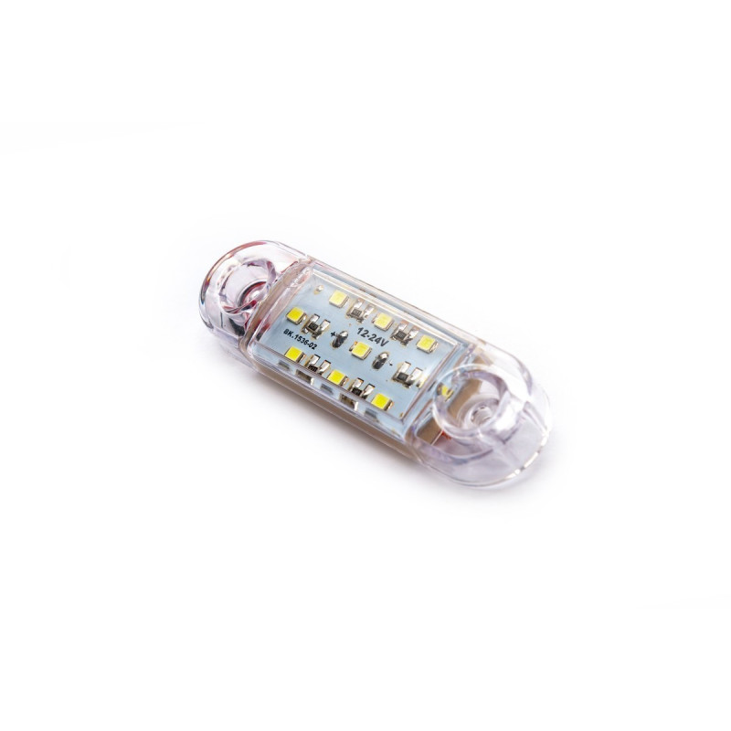 LED-Positionslampe Weiß 9 LED FR0174B 12-24V 84mm
