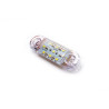 LED-Positionslampe Weiß 9 LED FR0174B 12-24V 84mm