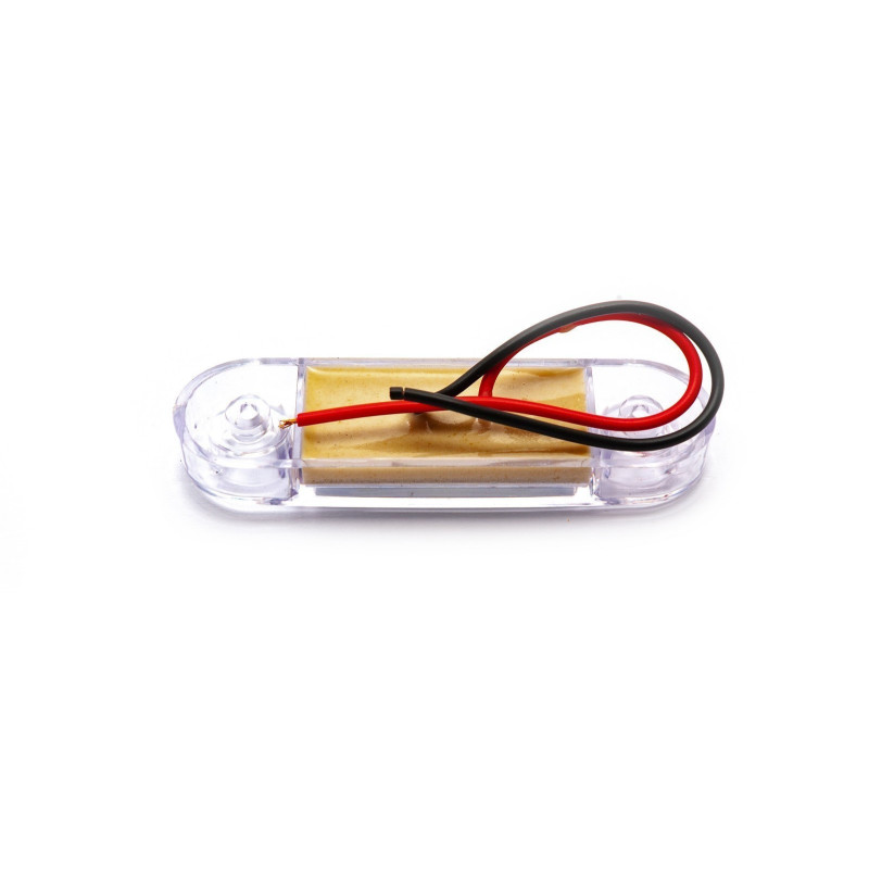 LED-Positionslampe Weiß 9 LED FR0174B 12-24V 84mm