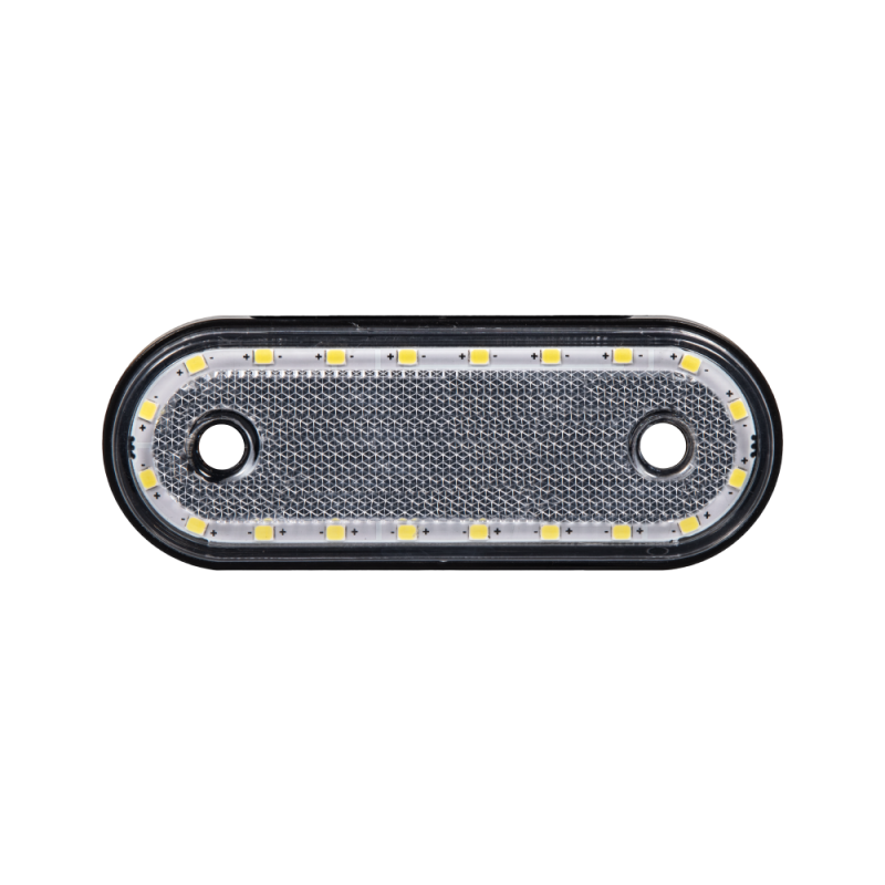Dimensionen: weißes FR 0292B 20 LED 12-24V 115mm
